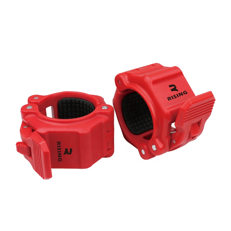Custom Weight Lifting Aluminum Threaded Clips Quick Release Collar Barbell Collars