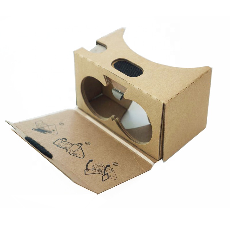 Таможня напечатала бумажные 3D виртуальной реальности VR очки Google Cardboard Очки виртуальной реальности VR стекло для Android /IOS