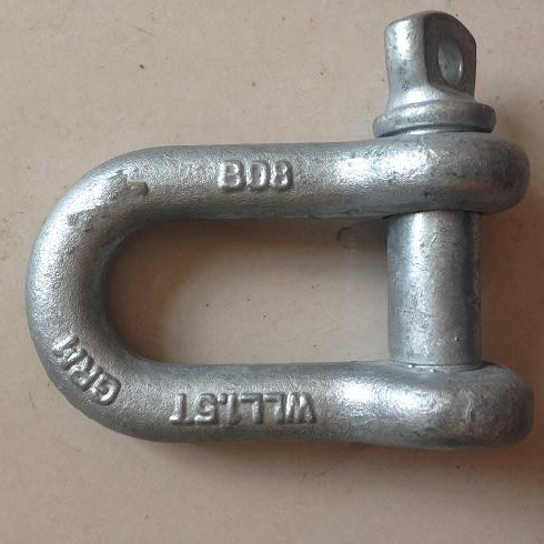 Hardware Rigging Galvanized Dee Shackle