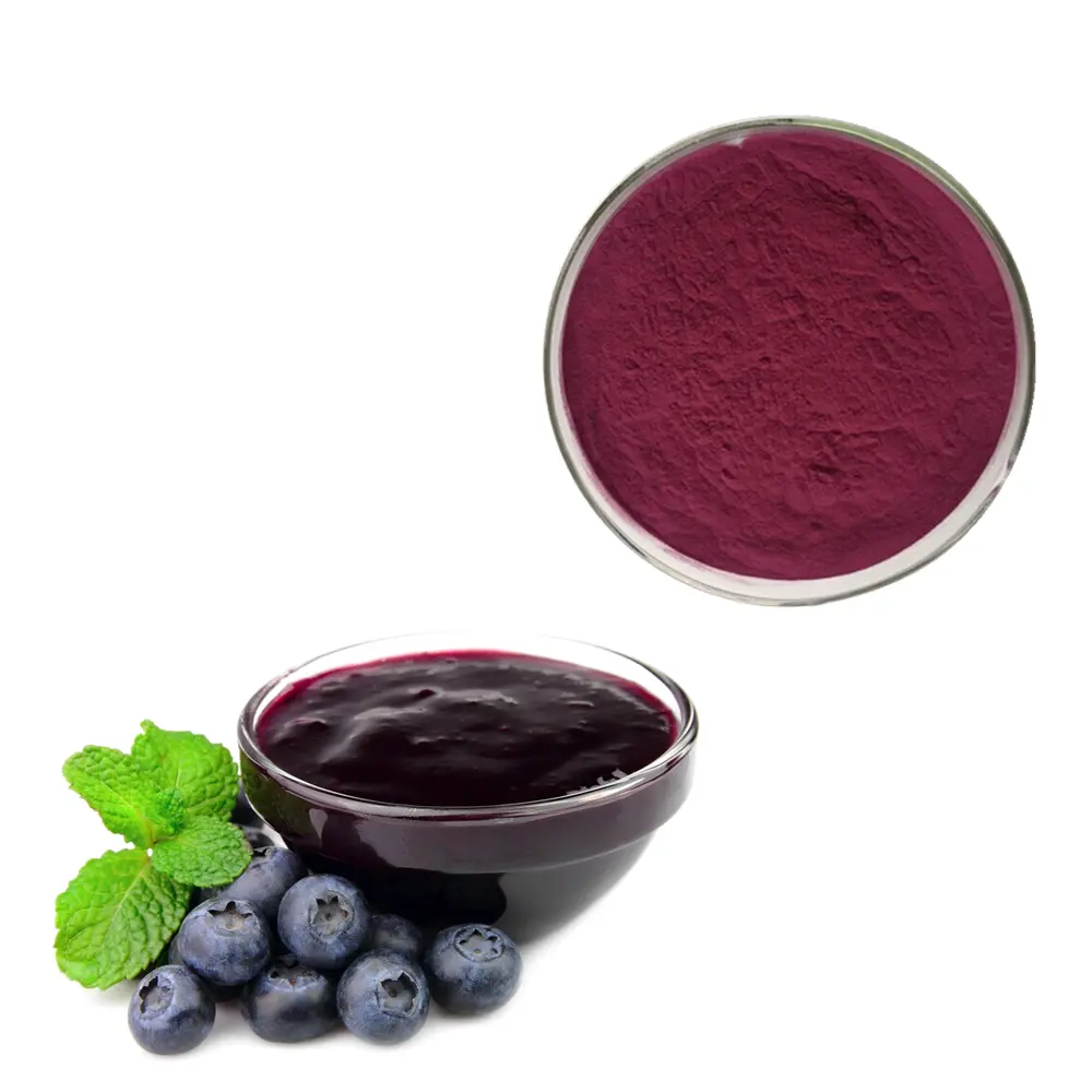 bulk blue berry fruit freeze dried organic blueberry juice powder