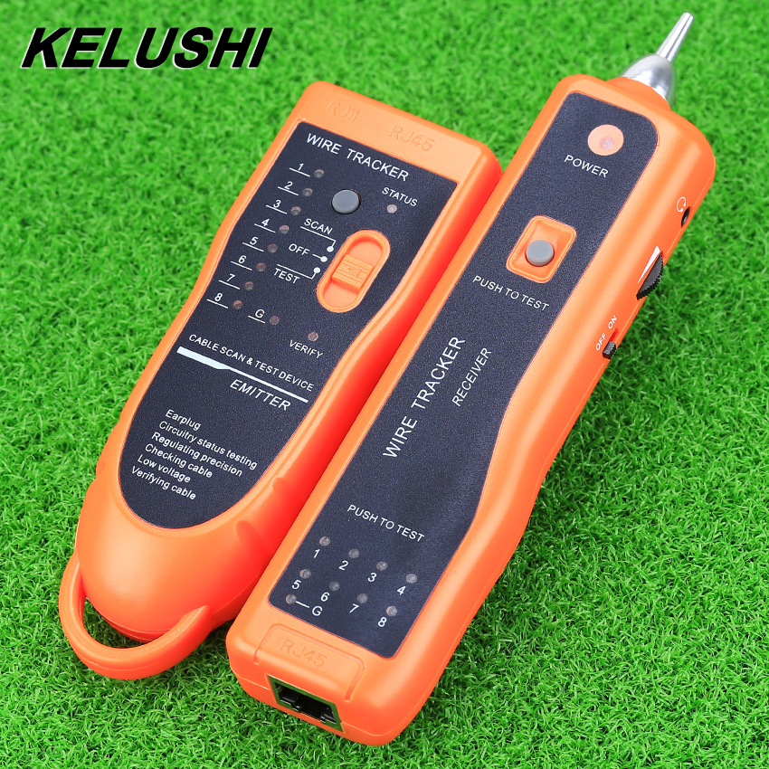 RJ11 RJ45 Сети Кабельный тестер XQ-350 телефонный провод Tracker Ethernet UTP LAN детектор линии Finder