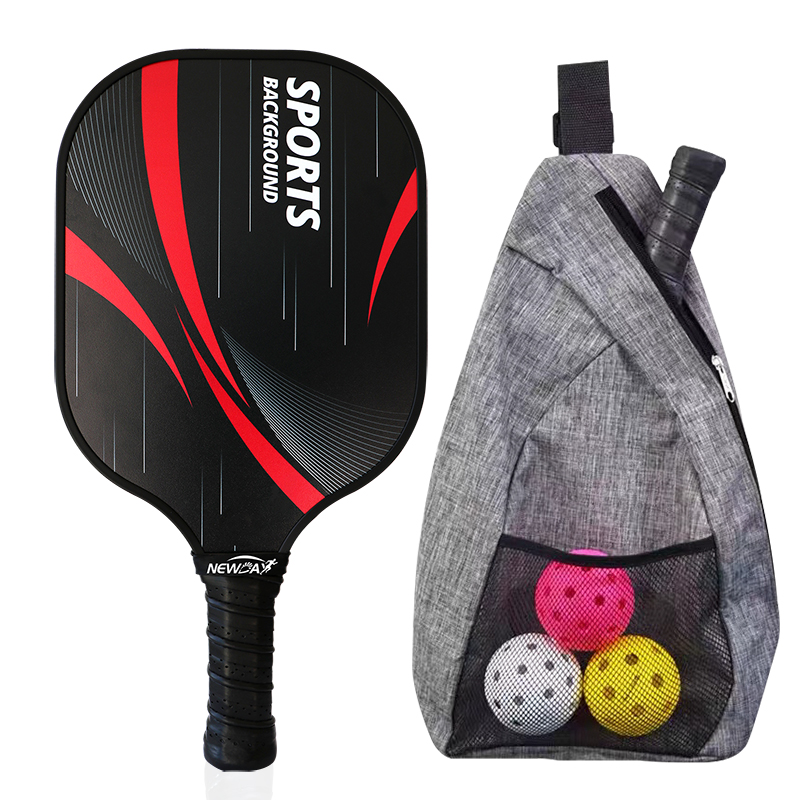 custom carbon fiber premium pickleball paddle graphite honeycomb