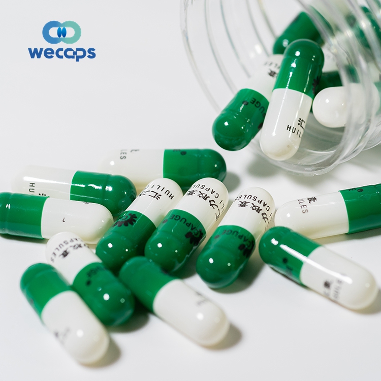 Wecaps Custom High Quality Empty Gelatin Capsule Pill Empty Capsule Fillable Gelatin Capsules
