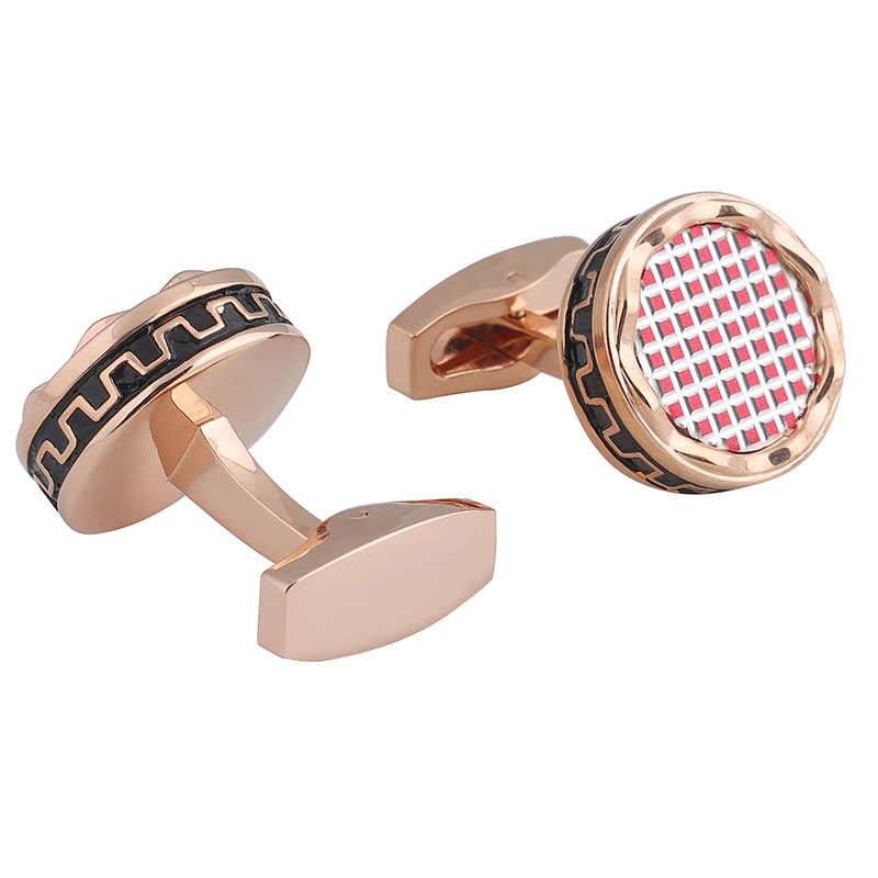 Existing Bamboo Cuff Links Men Wooden Wedding Vendors High Quality Silk Tie Cuff Link Gift Box Designer Suit Flash Cufflink