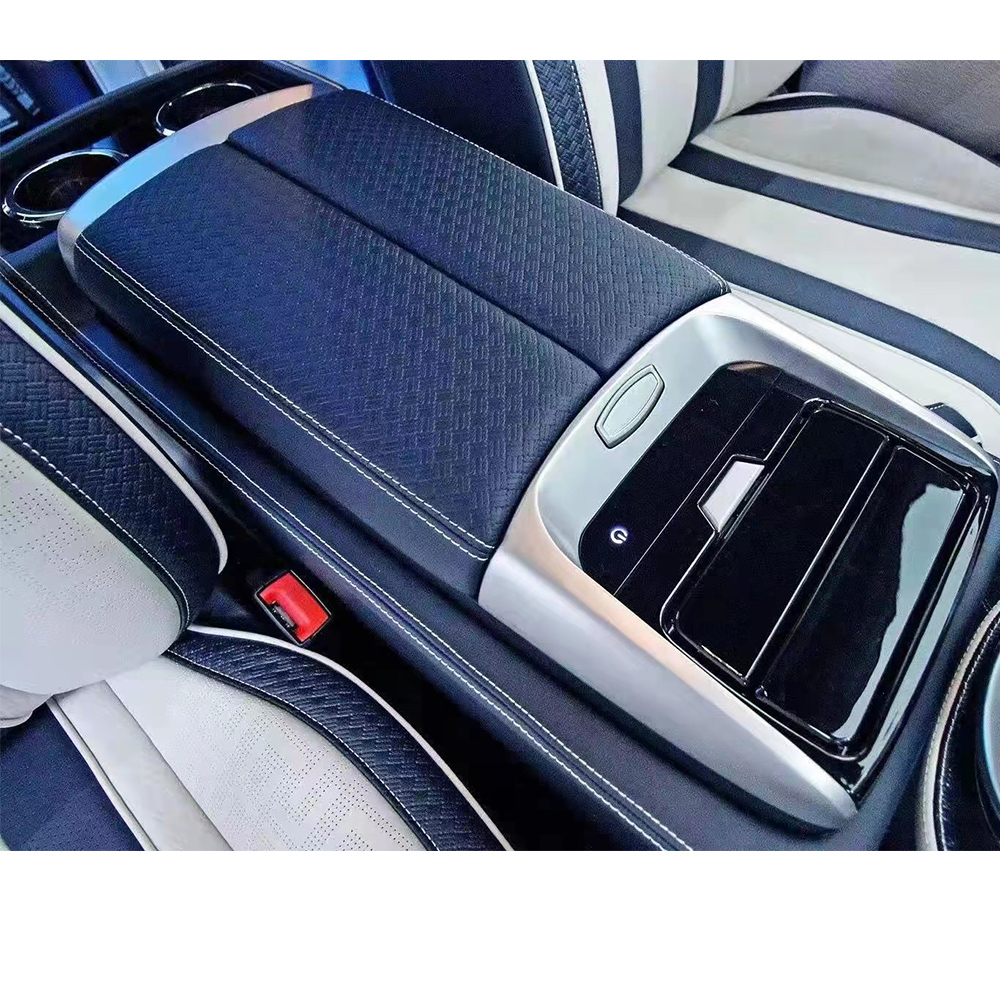 Автоматическая модификация 2023, аксессуары для салона автомобиля, мобильный автомобильный холодильник с подстаканником, сжатый холодильник для Benz V Class