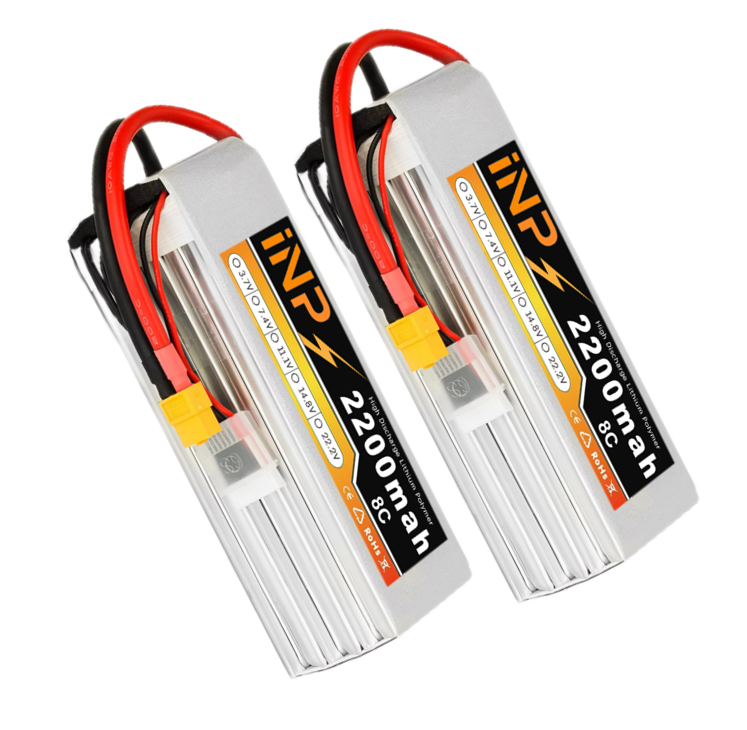 INP 3S 2200mAH 8C High Capacity Li-PO Battery With XT60 for Emergency Medical Aid
