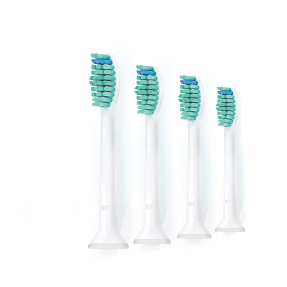 New Arrival High Quality Toothbrush Heads Replacement Heads for Electric Toothbrush Brush Heads 4 Packs C1(HX6014)