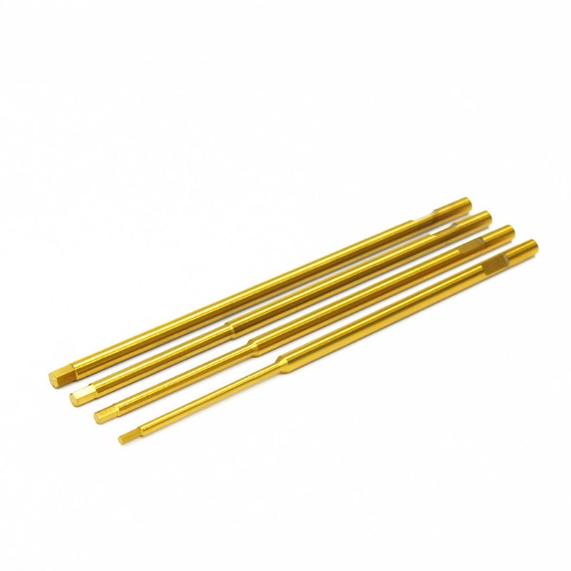 Replacement HSS titanium hex tips for RC Hobby Hex screw driver Metric bits 0.9mm 1.27mm 1.5mm 2.0mm 2.5mm 3.0mm