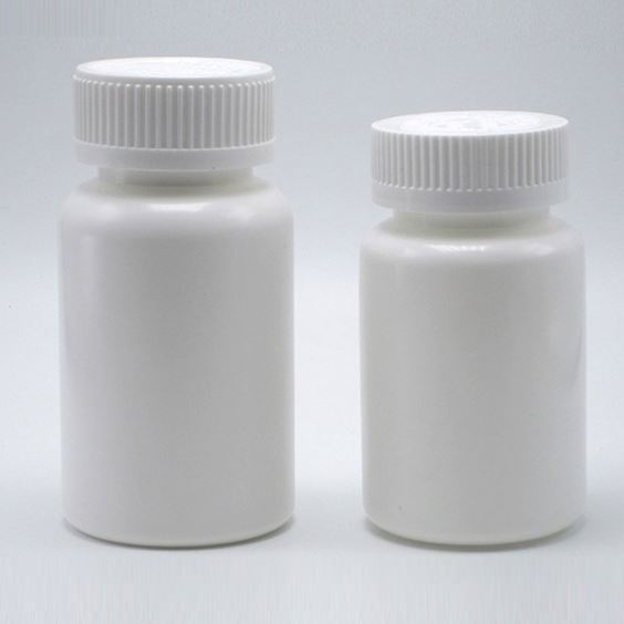 120ml 150ml HDPE PLASTIC PILL BOTTLE WITH RIBBED CRC CLOSURE