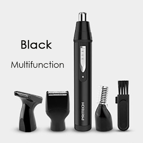 PRITECH новый дизайн 4 в 1 для мужчин многофункциональный электрический триммер для волос носа