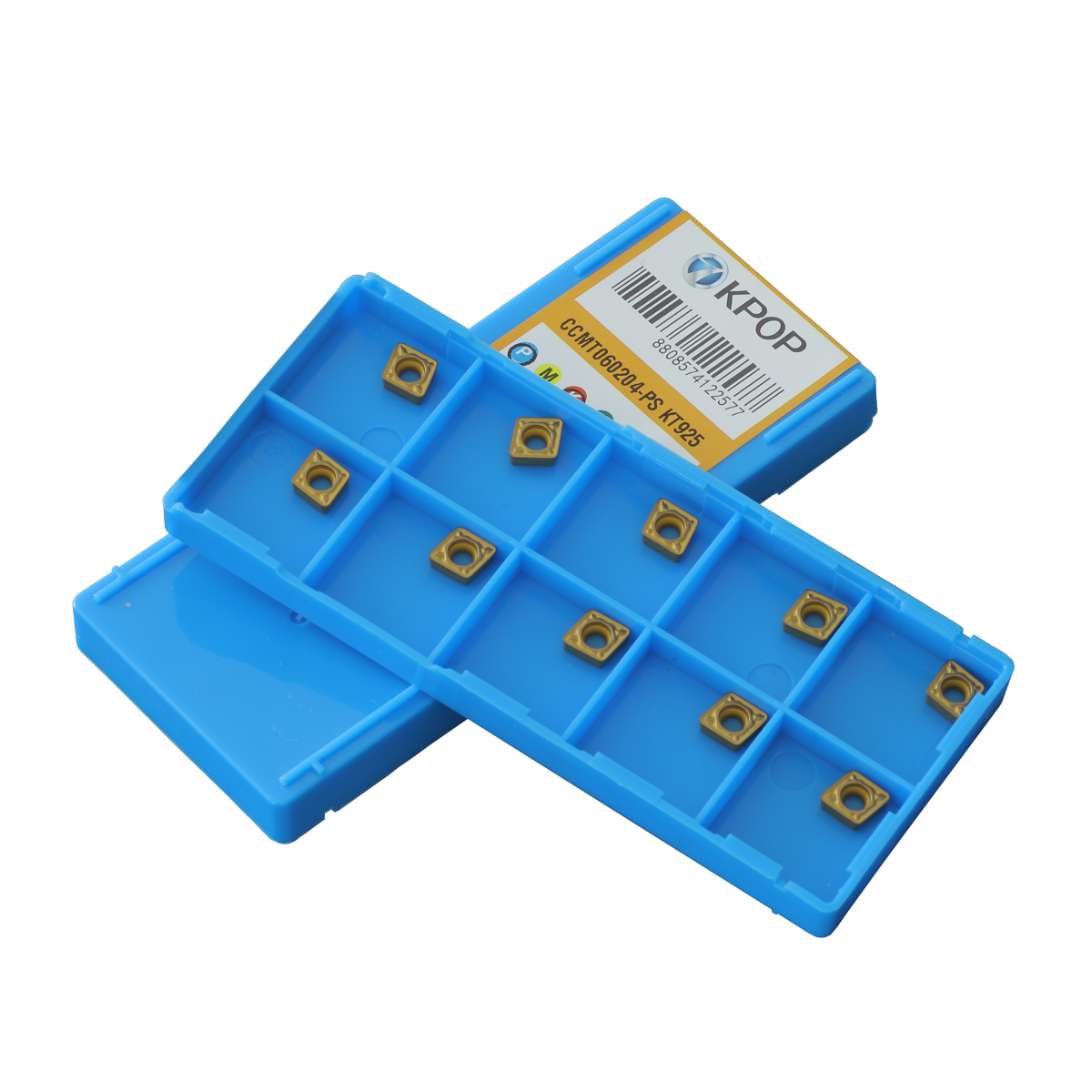 CCMT PS Turning Tool Carbide Inserts CCMT060204 Good Performance For Steel/Cast Iron CNC Lathe Machine