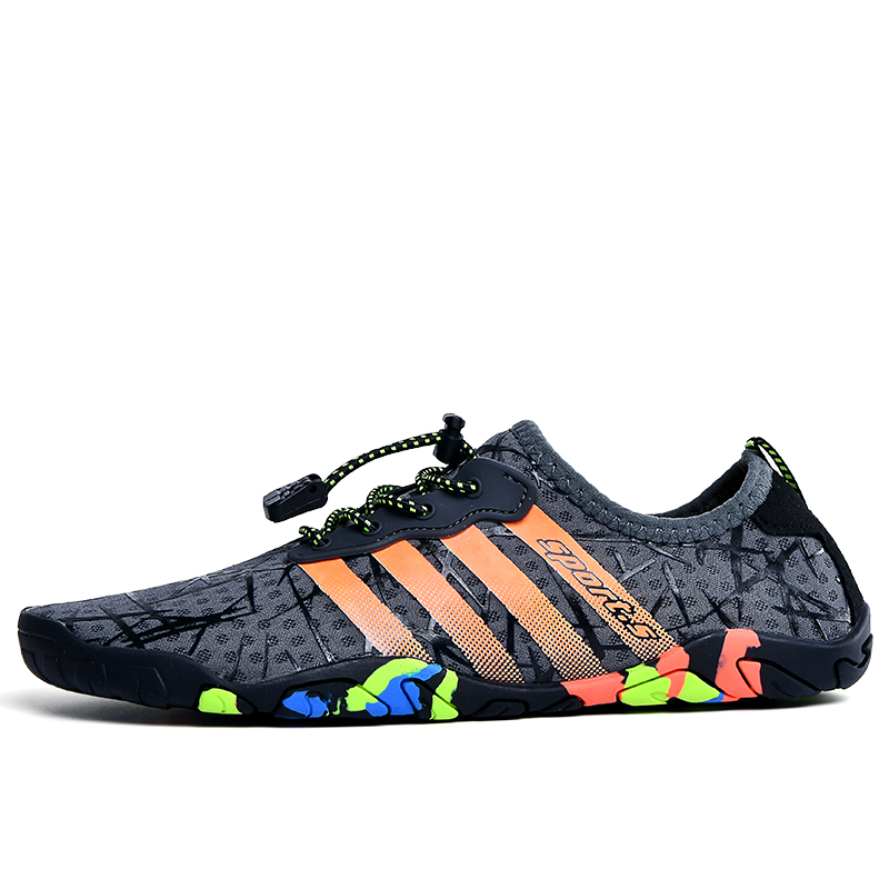 Hot sale durable breathable beach swim shoes popular outdoor men water shoes unisex