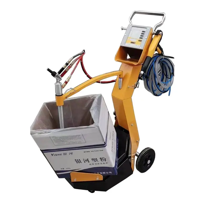 Машина для распыления красок Gema, Электростатическая Машина для нанесения покрытия металлическим порошком с распылителем