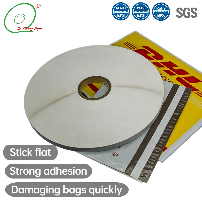 Very Strong Glue Permanent Sealing Tape For Courier Bag