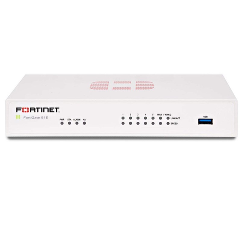 Новый оригинальный Fortinet FortiGate 51E Сетевая безопасность/брандмауэр FG-51E