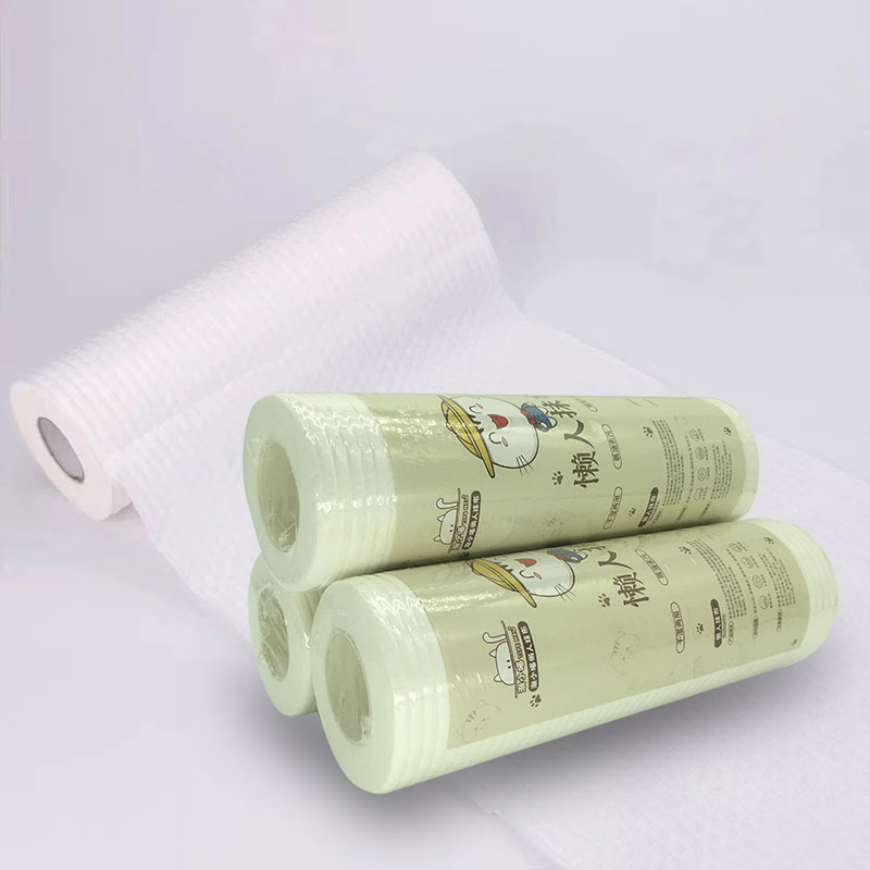 Easy To Use Multi use Reusable Disposable Kitchen Dishwashing Paper Free Cut Cleaning Cloth Wiping Scouring Pads