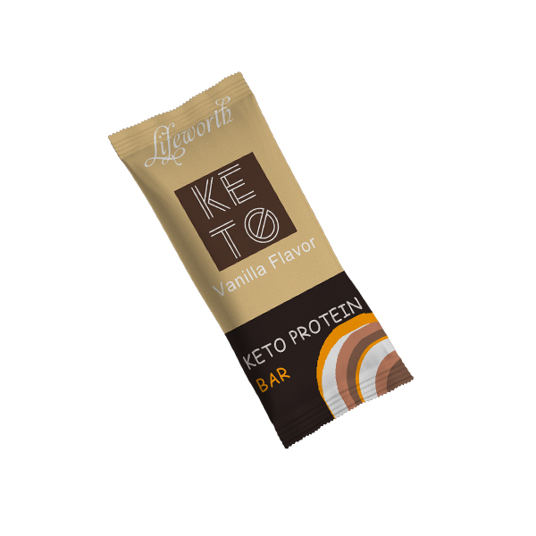 Пуленепробиваемый протеин keto Bar ванили Lifeworth
