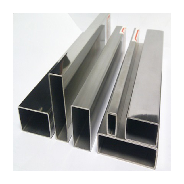 Hollow Tube ASTM A554 Stianless Steel Welded Tube 304 430 50MM Rectangular Stainless Steel Pipe