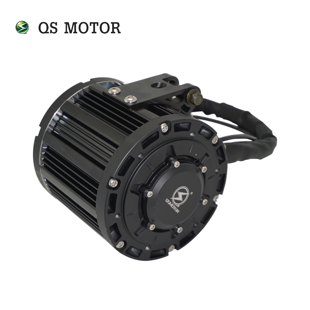 Средний приводной двигатель QS 138, 3 кВт, 72V100KPH V1 с конструкцией звездочки