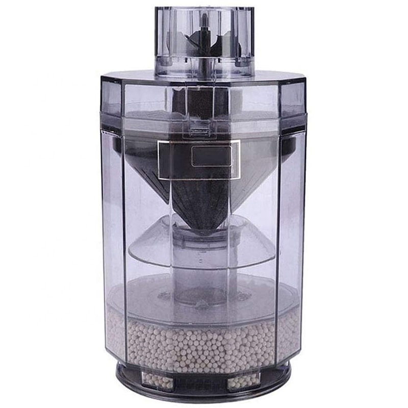 Aquarium Filter Automatic Suction Cleaner Multi-Functional Bio Filter Cartridge with Bio Balls for Fish Tank Filter