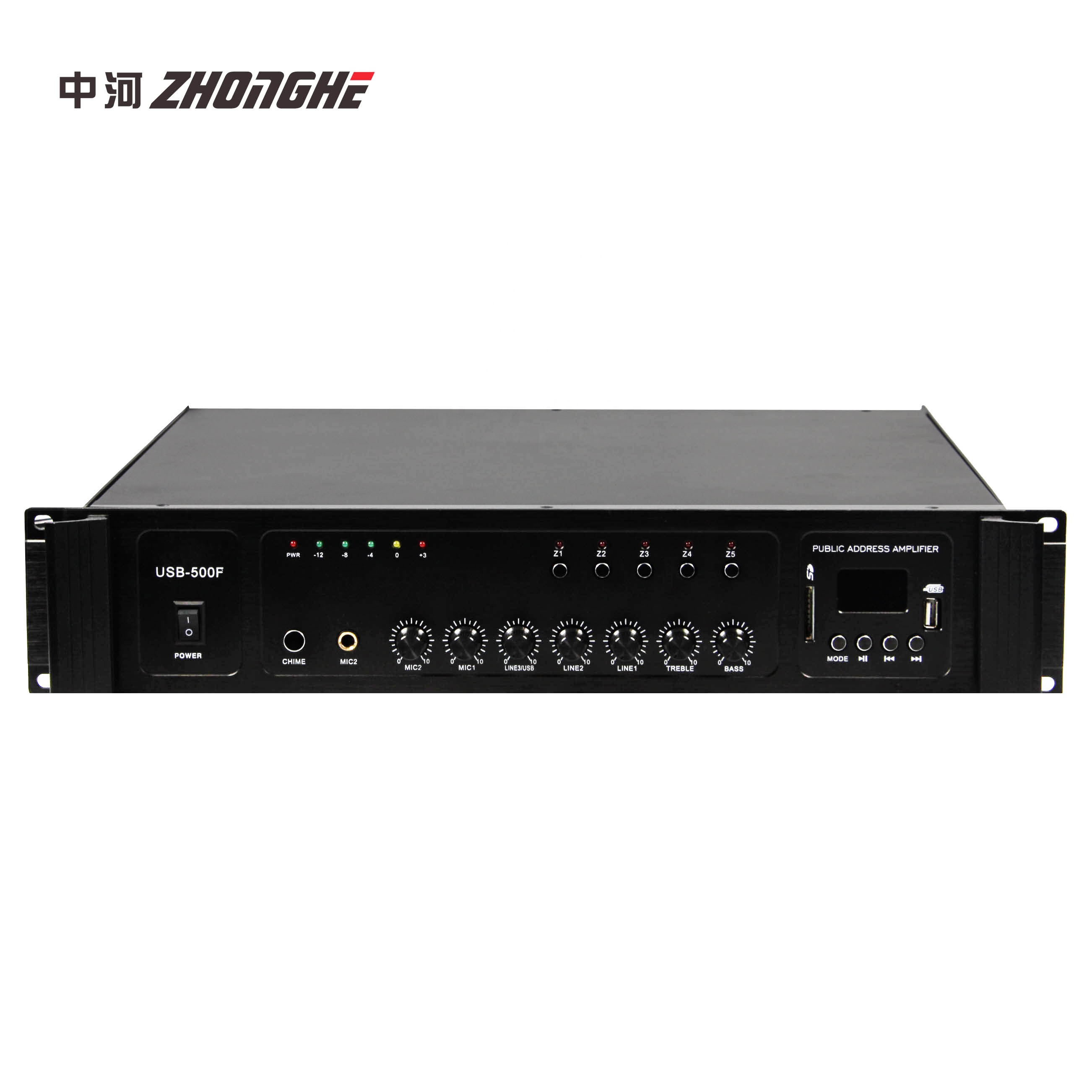 MP-USB100 100 Вт система общественного адреса PA Усилитель мощности 100В усилитель