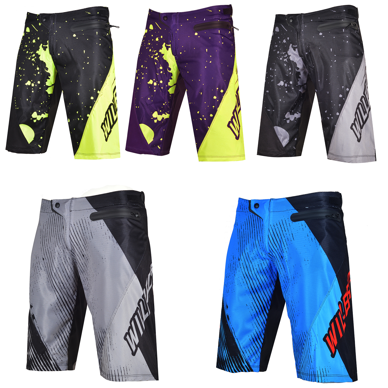 Custom Sprint Shorts Breathable Enduro MX Dirt Bike Racing SX DH Downhill Cycling Offroad Motocross Sports Dropshipping