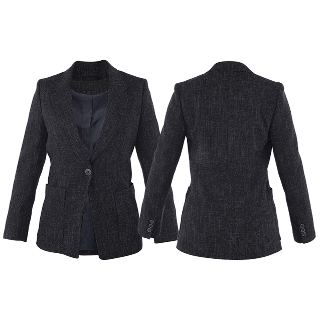 Huiquan aesthetic custom design casual suit jacket for women single breasted jacket