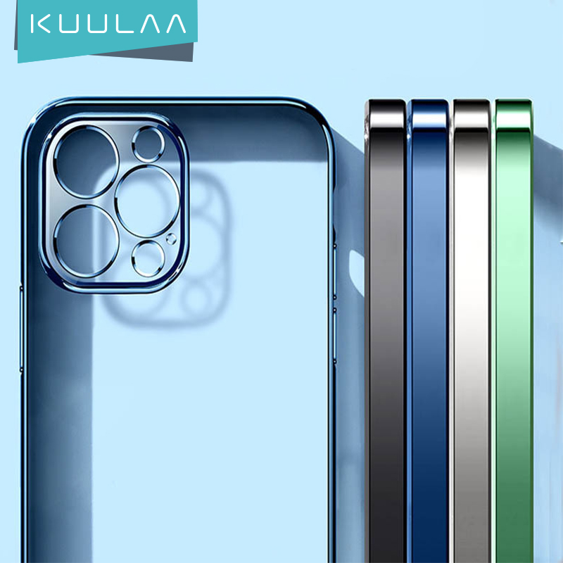 For iPhone 12 Pro Max Case 360 Cover Design New Thin Shockproof TPU Cases For Apple for iPhone 12 Luxury Case