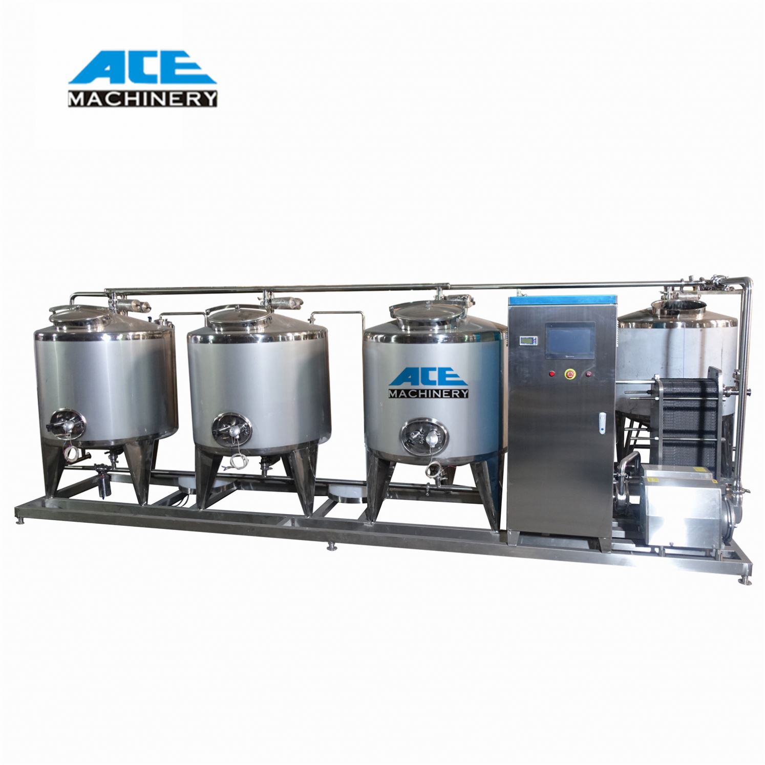 New Design Brewery And Automatic Cip Juice Extractor Mineral Water Rinsing Cleaning In Place System Machine