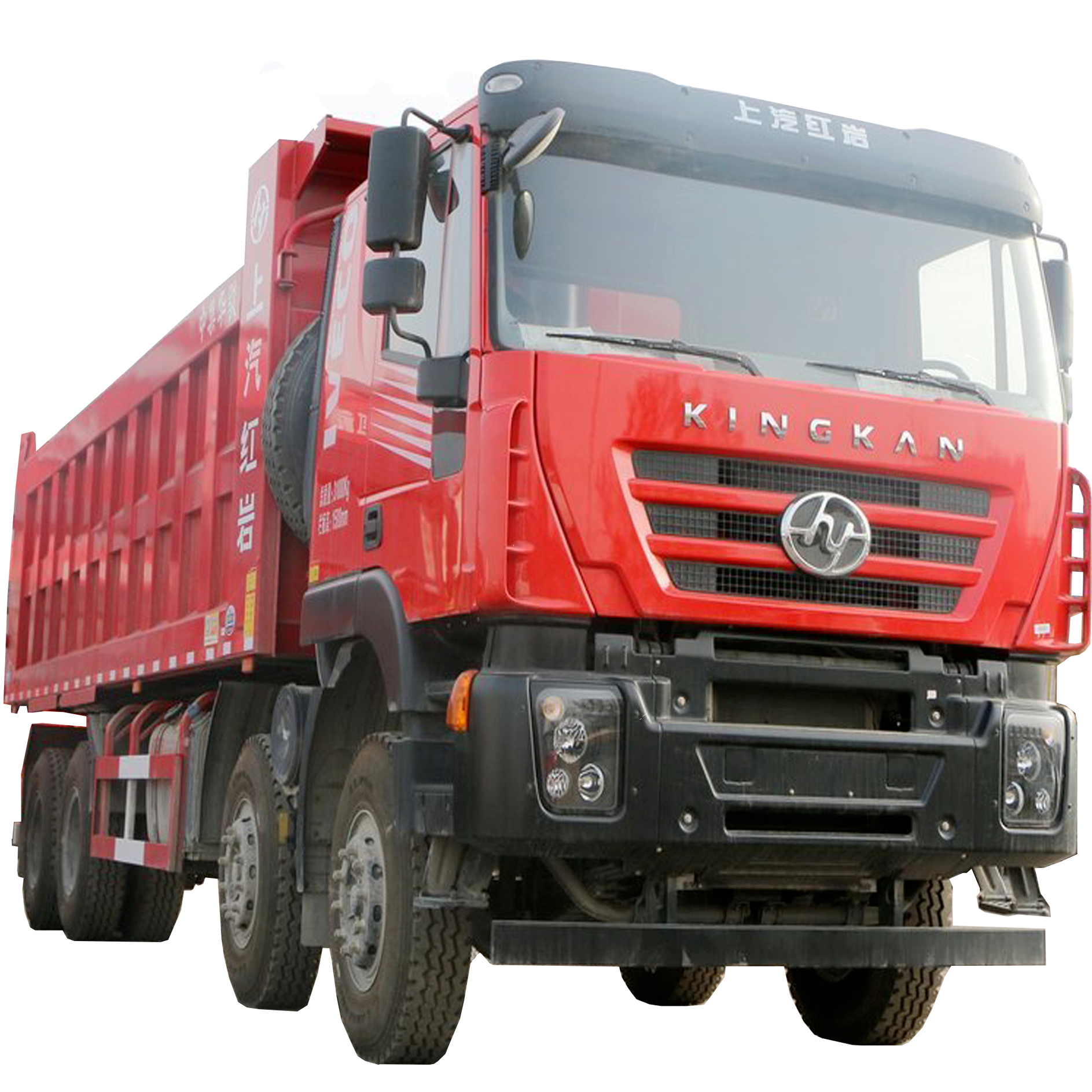 Saic hongyan kingkan Подержанный сайт dumpper грузовики 8X4 12 шины muck самосвал Iveco грузовик для шоссе транспорта