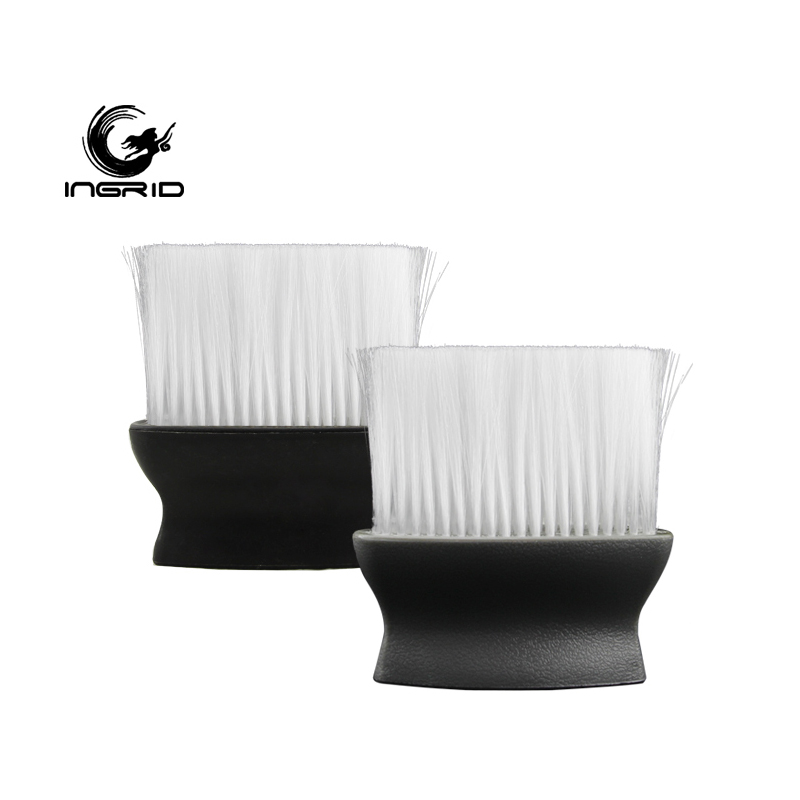 Custom salon neck brush shaving neck duster brush for hair cutting
