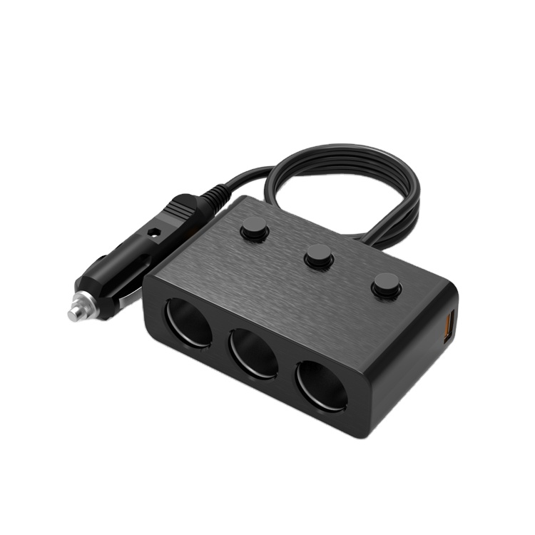 120W Автомобильное зарядное устройство прикуриватель 3 типа C для быстрой зарядки 3,0 адаптер питания зарядное устройство с KC certifiicate