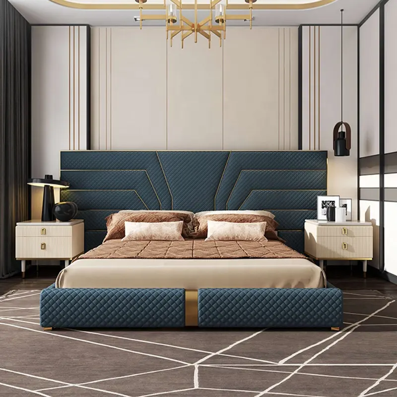 Custom Made 5 Star Modern hospitality Bedroom furnishing Bed Room Set Luxury Hotel Furniture