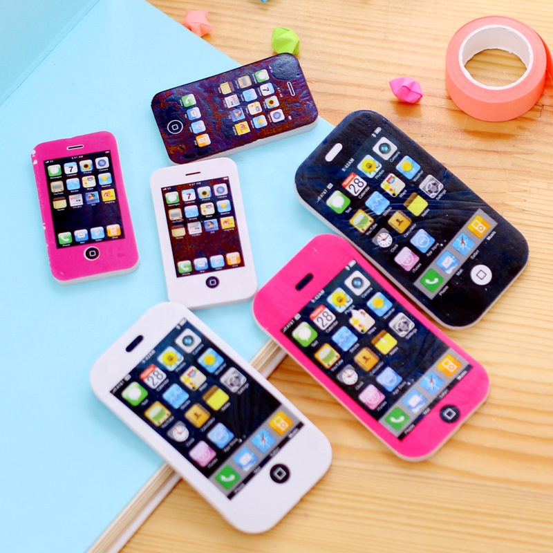 FY Мода 1 шт. iPhone моделирование студентов Ручка Форма Ластик резиновая Канцелярские Малыш подарок игрушка школьные принадлежности офис серии