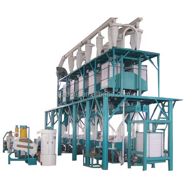 Factory Directly Flour Rolling Process Plant 3 Ton Per Hour Maize Milling Machines For Sale In Uganda Prices
