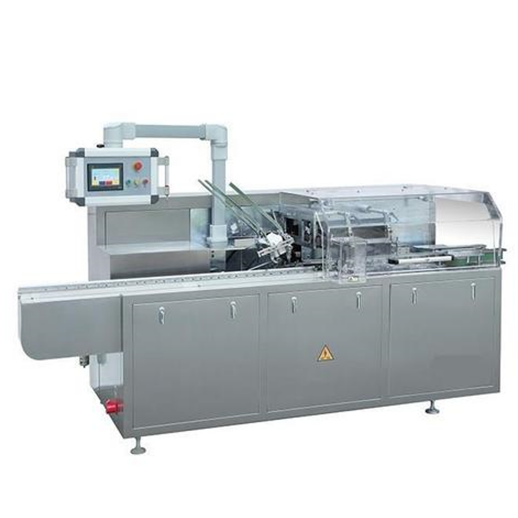 New design automatic burger carton box packing box wrapping machine carton, horizontal cartoning machine