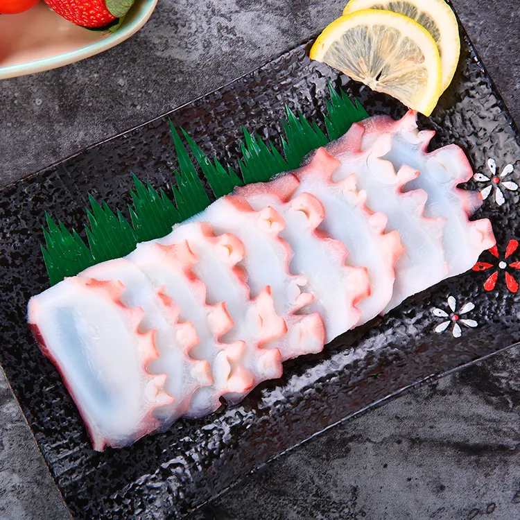 Wholesale low price heathy delicious frozenjapanese sushi frozen octopus slice for sale