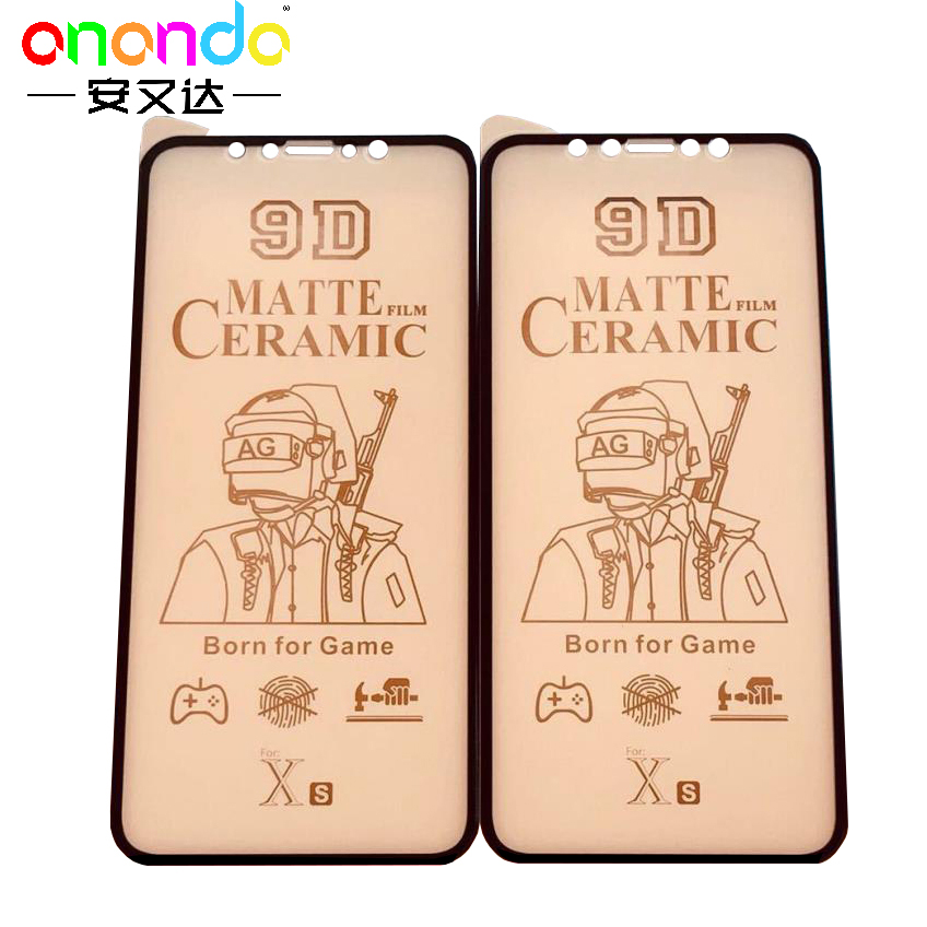 Антиразбитая 9D нано Гибкая стеклянная Защитная пленка для экрана телефона керамическая матовая мягкая пленка для iPhone пленка