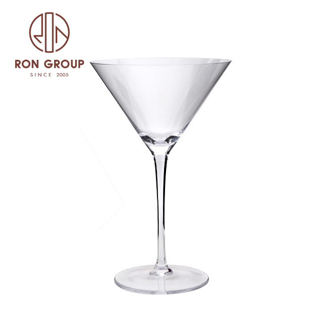 contemporary crystal amber wine glasses