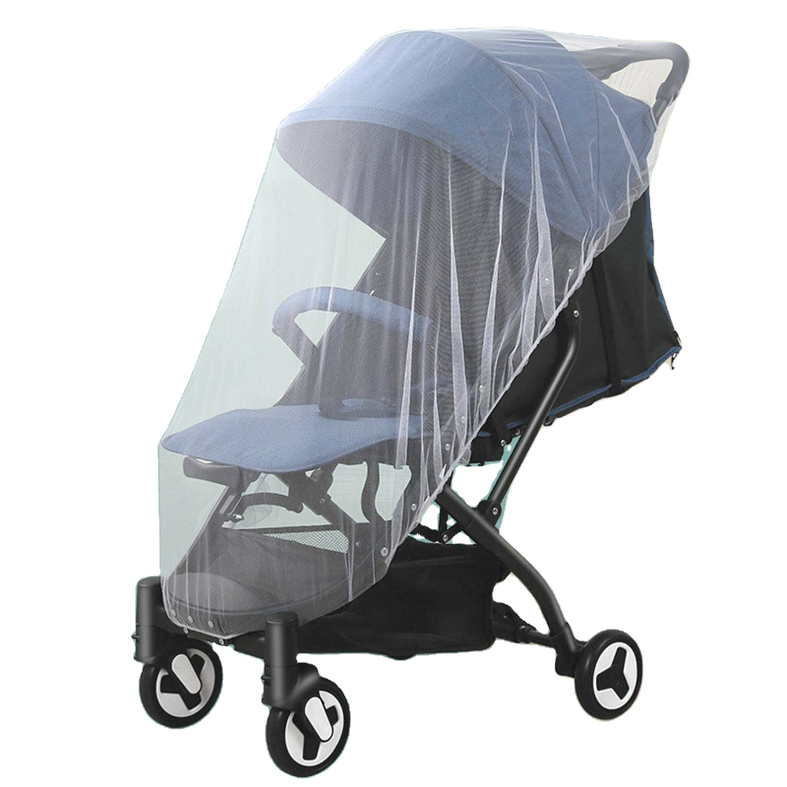 Baby Stroller Anti Fly Mosquito Insect Net Mesh Buggy Cover For Pushchair Pram Infants Protection