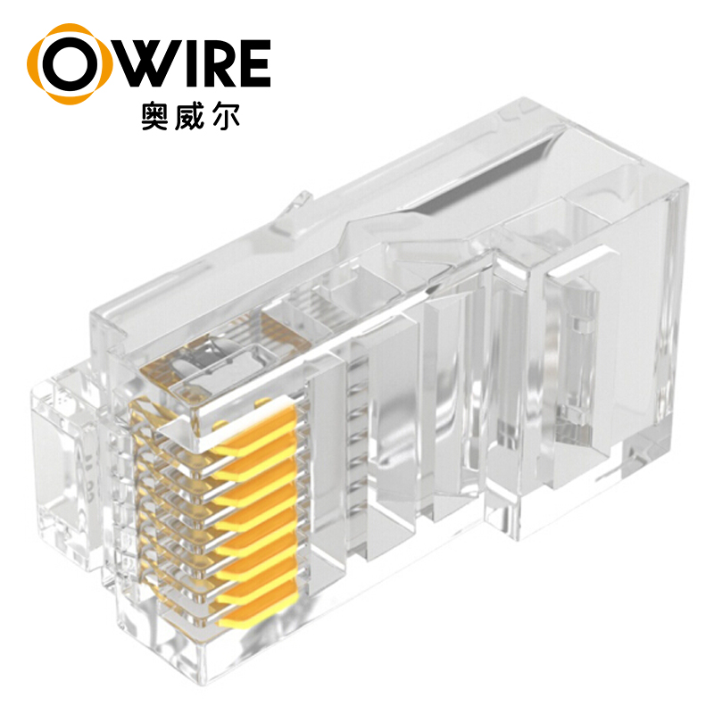 Соединитель RJ45, аксессуары для сетевого кабеля CAT6/CAT5e/CAT6a, экранированный/неэкранированный от Owire