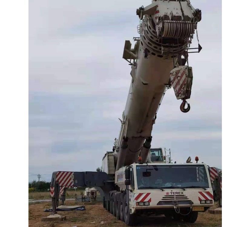 Тэрэс дэмаг кран 500Ton тяжелой машины для всех видов покрытия AC500-2 используемый кран для продажи