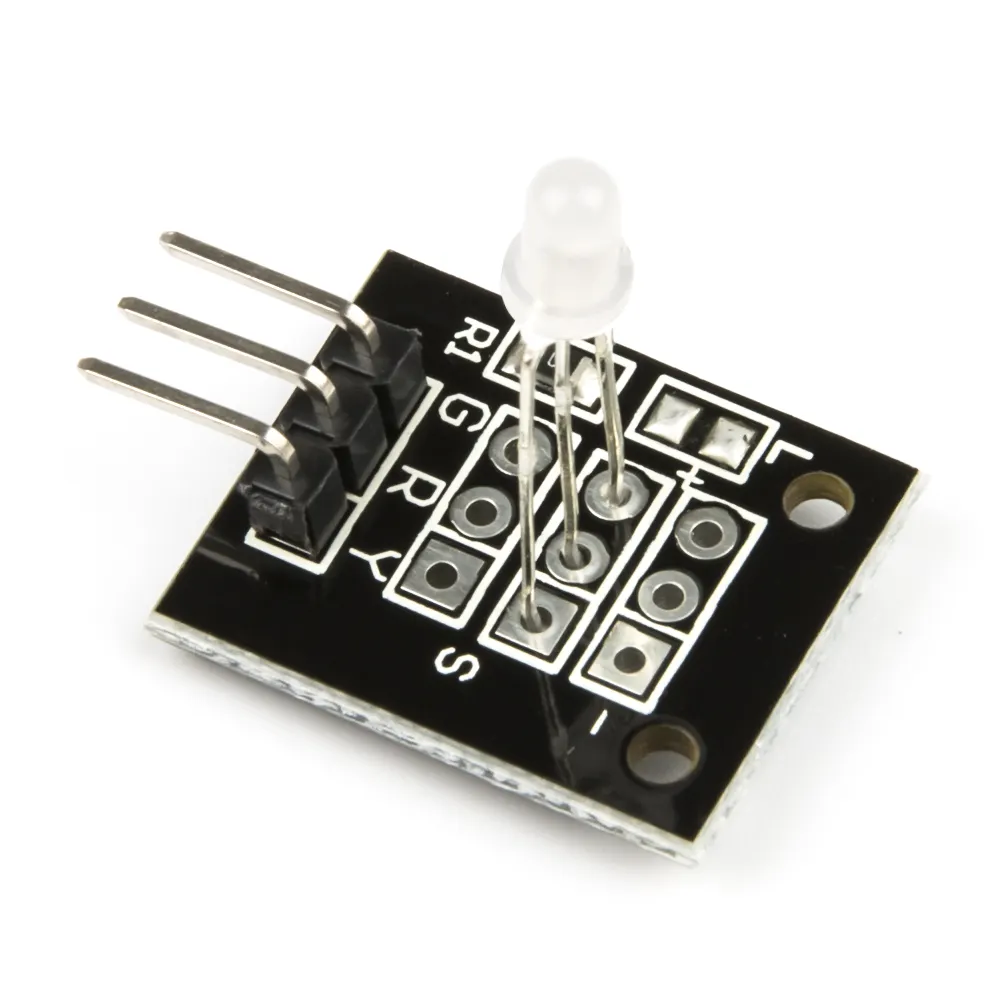 HLX KY-029 3 Pin 3 мм двухцветный красный и зеленый светодиодный модуль датчика с общим катодом 37 в 1 комплект датчиков