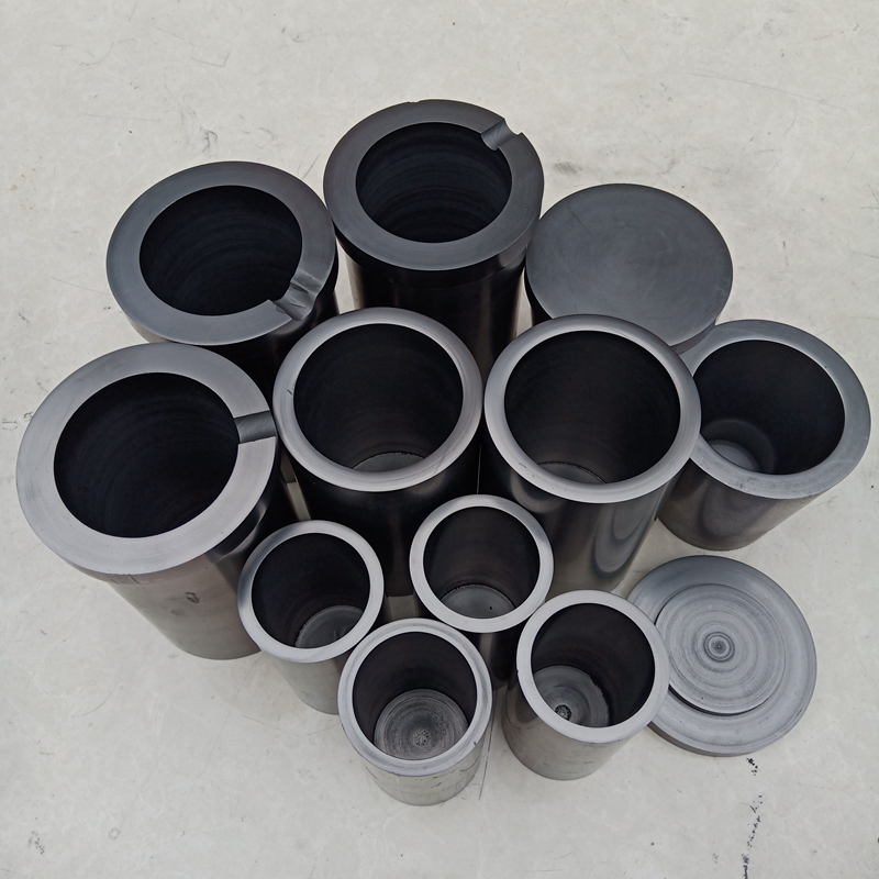 Factory price customized size graphite crucible cup for furnace