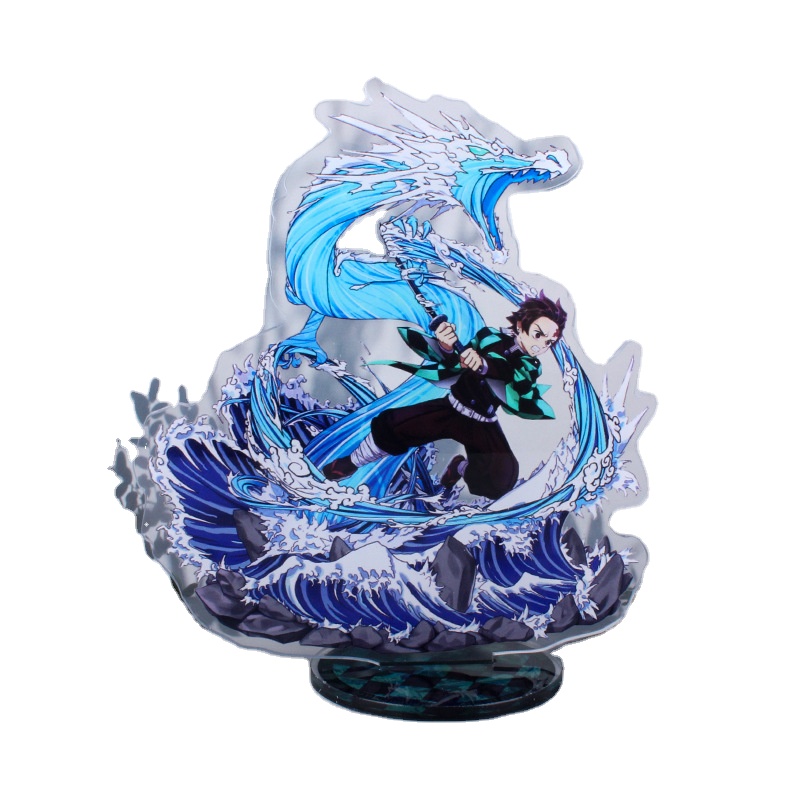 Высококачественная аниме-фигурка Rengoku Kyoujurou Nezuko Zenitsu модель Kimetsu No YaiBa рассекающая демонов акриловая подставка игрушки для детей