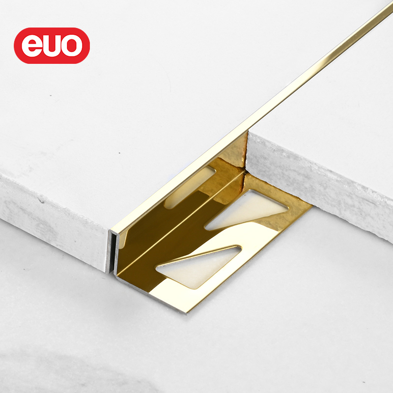 euo wholesale stainless steel wall decoration trim tile edge steel Ceramic Tile Trim