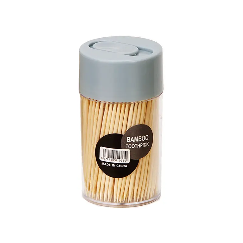 Promotional household toothpick box plastic toothpick bottle