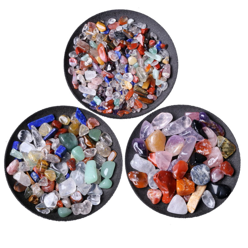 3 Sizes Natural Mixed Quartz Crystal Stone Rock Gravel Specimen Tank Decor Natural stones and minerals