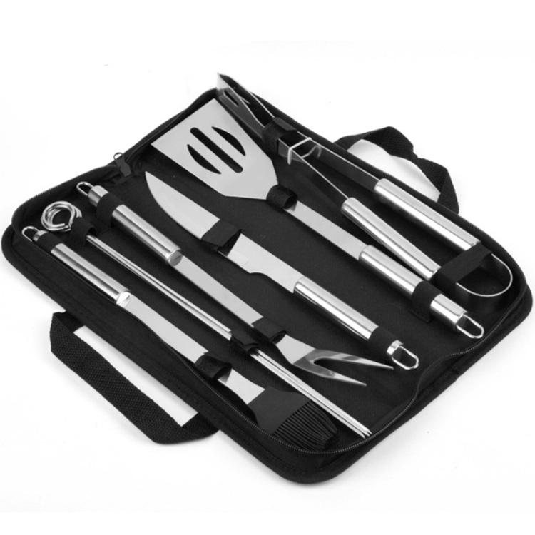 Wholesale Stainless Steel Grilling Cooking Utensil Tools Set Outdoor Barbecue Grill BBQ Accessories Set