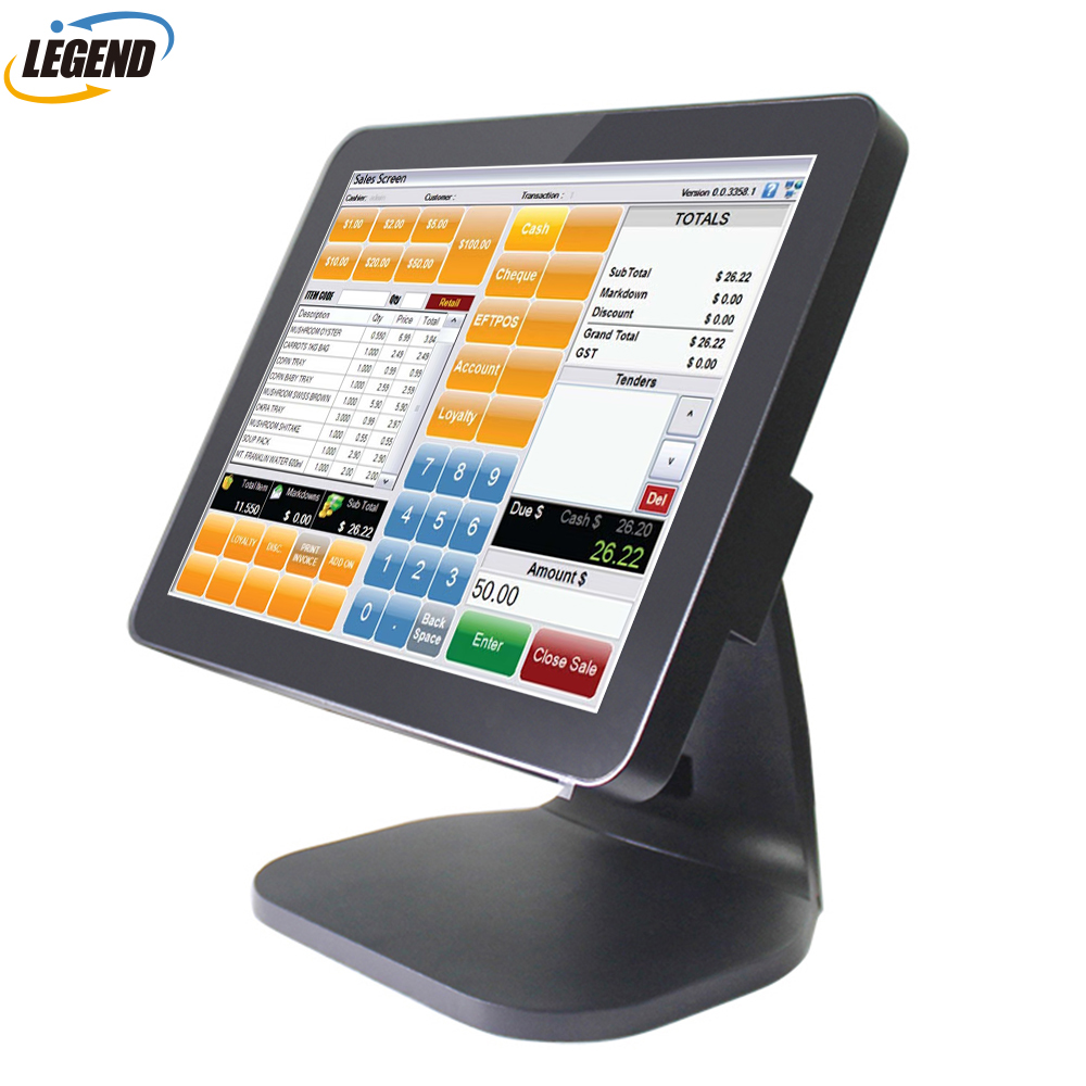 Производитель 15 inch POS системы Windows эпос машина POS сенсорный POS терминал кассовый POS Регистрация машин кассира